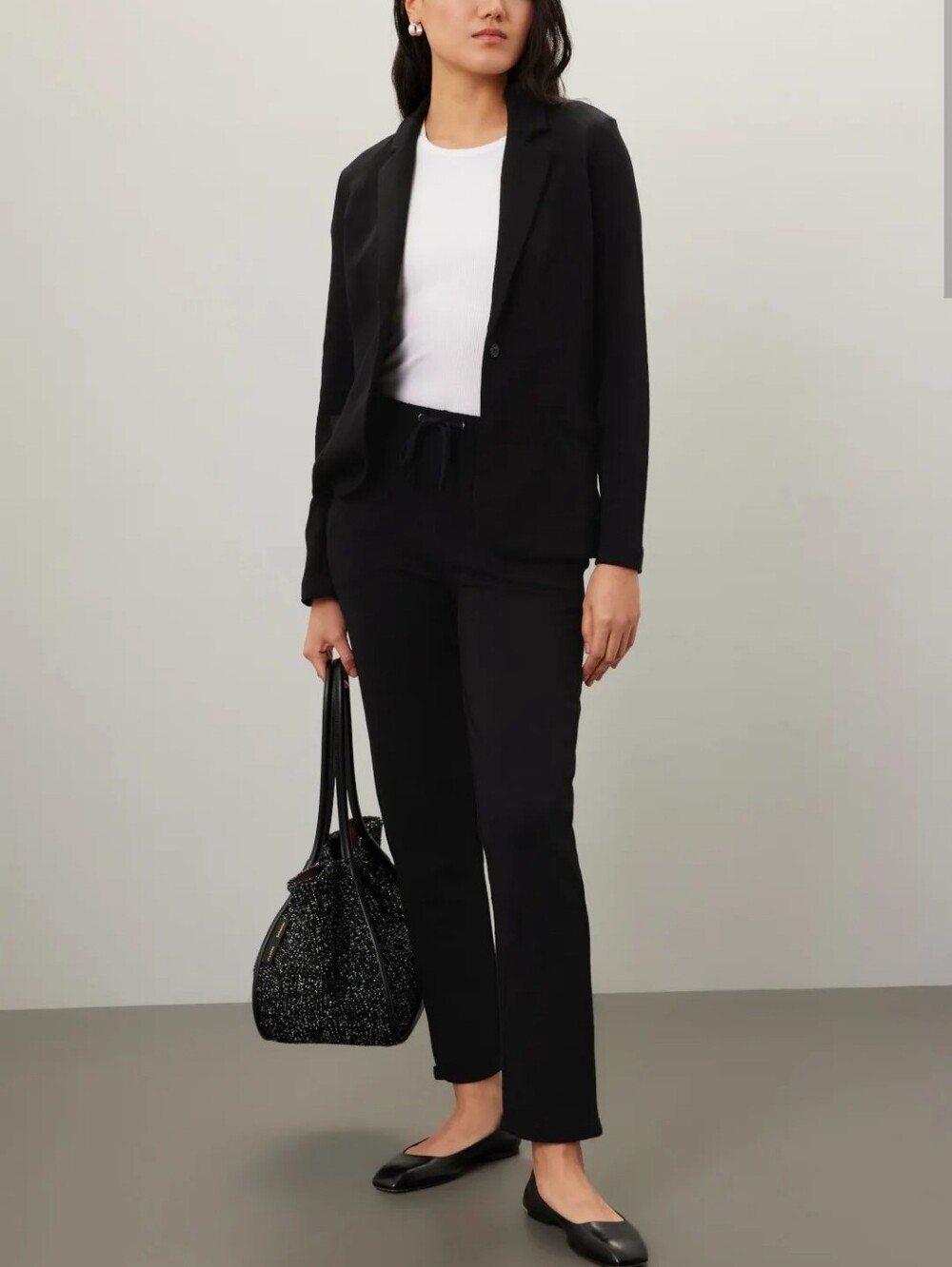 MAJESTIC FILATURES FRENCH TERRY BLAZER SIZE 1 MSRP $270